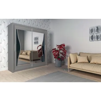 Šatní skříň Šatní skříň 150/62 SERVELA - šedá