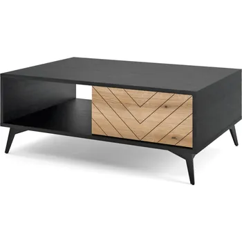 Konferenční stolek Konferenční stolek NAMIRO - černý / dub evoke