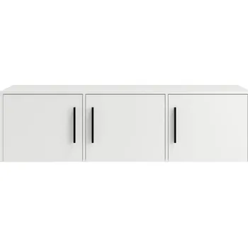 Nástavec na skříň Nástavba na šatní skříň 150 cm ANDELINA - bílá matná