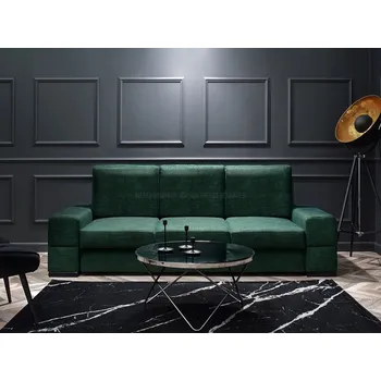 Pohovka Pohovka s úložným prostorem AKILI - zelená / černá