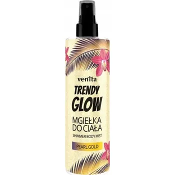 Tělový sprej VENITA TRENDY GLOW ROZJASŇUJÍCÍ TĚLOVÝ SPREJ - PEARL GOLD (PERLOVĚ ZLATÁ)