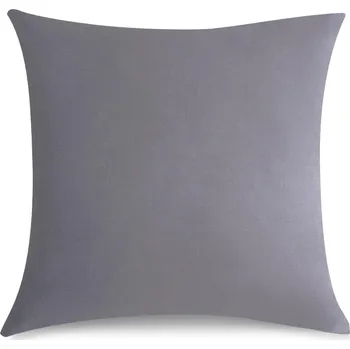 Prostěradlo Povlaky na polštáře 80x80 cm bavlněné prodyšné šedé sada 2 ks