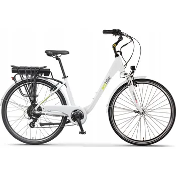 Elektrokolo Elektrokolo Ecobike TRAFFIC 28", rám 17 palců, kolo 28", bílé, 250 W