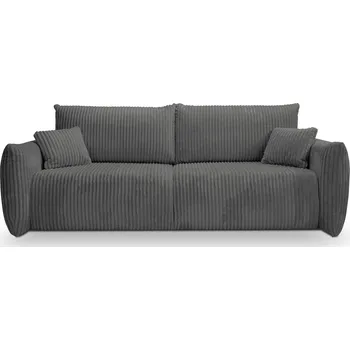 Pohovka Dvousedačka s úložným prostorem SUDBURY - tmavá popelavá