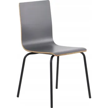 Konferenční židle do restaurace, kanceláře, hotelu WERDI B černá/šedá