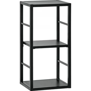 regál Kovový regál RIONATA 4 - černý