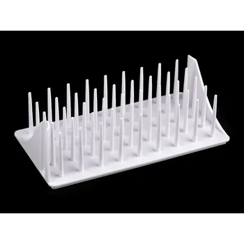 Příslušenství k šicímu stroji Plastový stojan na cívky, střední, bílá