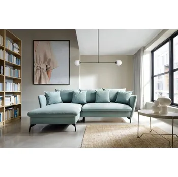 Sedací souprava Sedací souprava ve skandinávském stylu VIVIANA - světle modrá