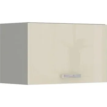 Kuchyňská skříňka Horní uzavřená kuchyňská skříňka 60 cm SHAN 1 - šedá / lesklá krémová