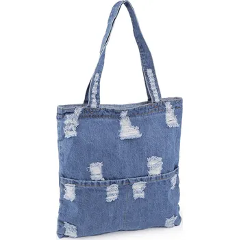 Riflová taška, velké, 2 modrá jeans