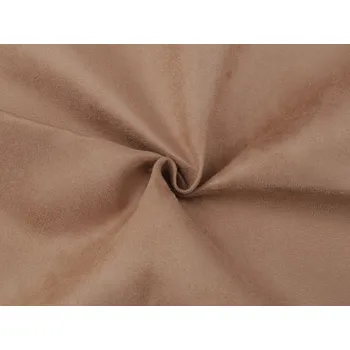 Imitace broušené kůže, střední, 2 (3) béžová