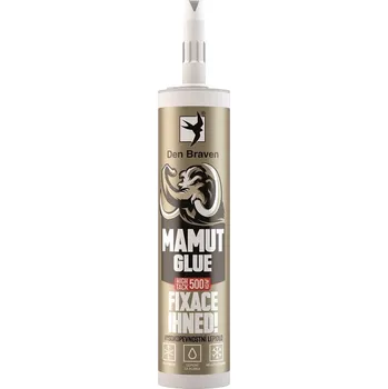 Stavební chemie Lepidlo Den Braven MAMUT GLUE High Tack bílá – 290 ml