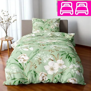 Povlečení Bavlněné povlečení Homa RENA GARDEN 4-dílna sada 140x200 cm