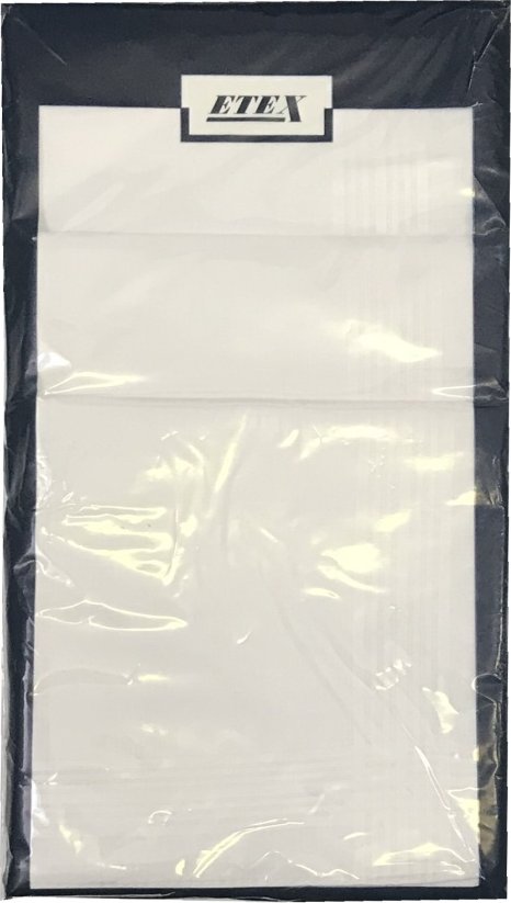 ETEX Pánský kapesník M11 bílý (6 ks)