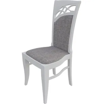 Jídelní židle Jídelní židle MOVILE 28 - bílá / šedá 2