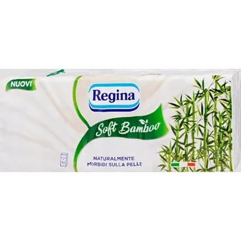 Kapesníčky Regina soft bamboo 4vrstvé bambusové vlákno 10 kusů