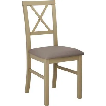 Jídelní židle Jídelní židle FRATONIA 5 - dub sonoma / hnědá 1