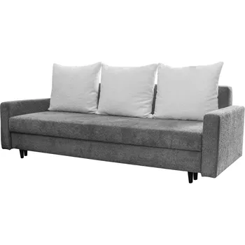 Pohovka Rozkládací pohovka ELIGIE - šedá / krémová