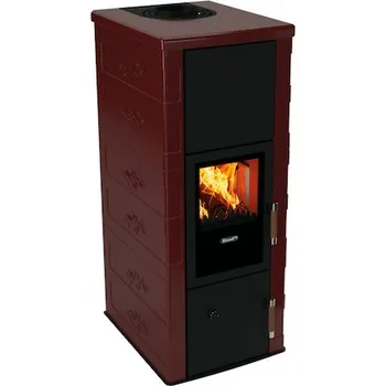 Krbová kamna Rizzoli T-Art Basic červená