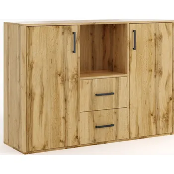 Komoda Kombinovaná komoda KATINE - dub wotan