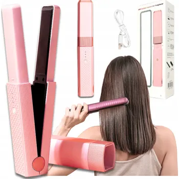 Žehlička na vlasy Profesionální Žehlička Na Vlasy na vlasy Bezdrátová přenosná kulma Mini