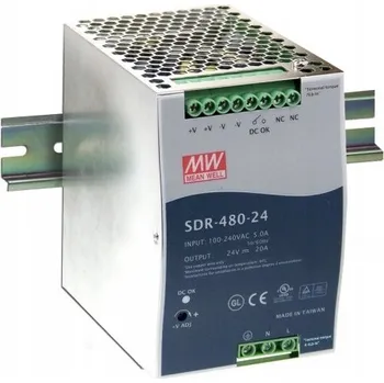 spínaný zdroj SDR-120-24 DIN lišta napájecí zdroj 120W 24V 5A