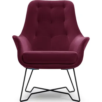 Křeslo Čalouněné konferenční křeslo GANDER - bordó