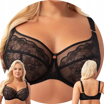 Podprsenka Gorsenia podprsenka nevyztužená černá Podprsenka Adore 930 černá velikost 85E