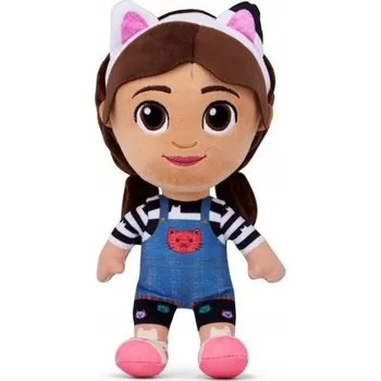 plyšák GÁBININ KOUZELNÝ DOMEK Gabi v zahradnických kalhotách plyšák 25 cm