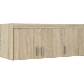 Nástavec na skříň Třídveřový nástavec na skříň ADELINA - šířka 133 cm, dub sonoma