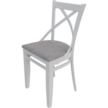 Jídelní židle Židle do jídelny MOVILE 41 - bílá / šedá 2