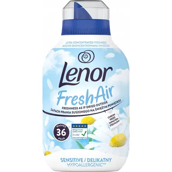 Aviváž Tekutá aviváž Lenor Fresh Air Sensitive Chamomile 36 praní 504 ml
