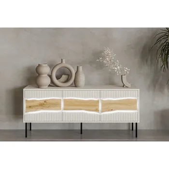 Televizní stolek Televizní stolek CLANTON - dub wotan / kašmír