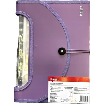 Desky s gumou a přihrádkami A4 Kayet