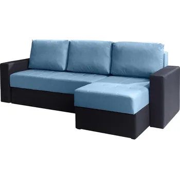 Sedací souprava Rohová sedací souprava CONNOR - modrá