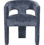 Židle Livin Hill látka modrá 1 ks