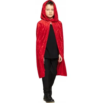 Karnevalový kostým Dětská pelerína z červeného sametu
