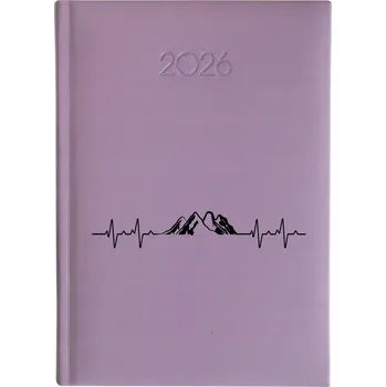 Kalendář Knižní kalendář 2026 A5 FunnyCase vícebarevný