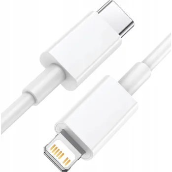 Datový kabel Kabel XPart USB-C na Apple Lightning 1 m bílý