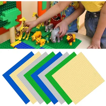 ostatní stavebnice STAVEBNÍ DESKA PRO KOSTKY 8KS 4 Barvy 32x32