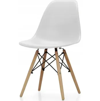 Jídelní židle Židle Lugano umělá kůže šedá 1 ks