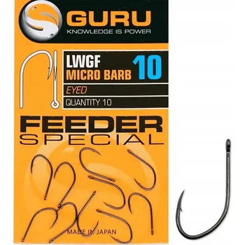 Rybářský háček Háčky zemní Guru LWGF Feeder Special 10 ks