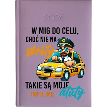 Kalendář Knižní kalendář 2026 A5 FunnyCase vícebarevný