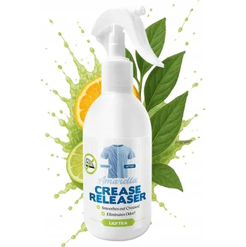 Přípravek na praní AMARELLA tekutá žehlička ve spreji vůně Crease Releaser Lilytea 250 ml vyhlazuje