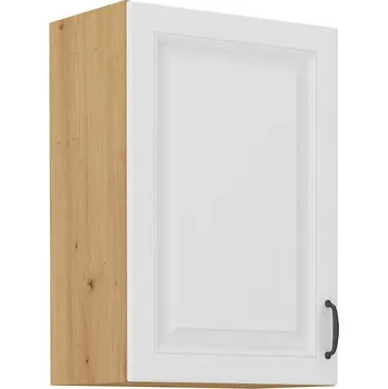Kuchyňská linka Horní kuchyňská skříňka SOPHIA - šířka 50 cm, bílá / dub artisan