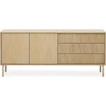 Kombinovaná široká komoda TUSCUBIA - dub cremona