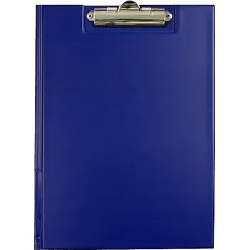 Desky s klipem A4, tmavě modré TRES