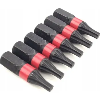 Bit Bity Torx Volkers TX15x25 mm, 6 kusů