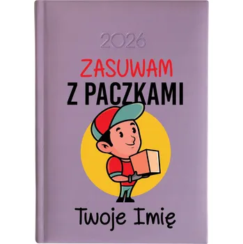 Diář Knižní kalendář 2026 A5 FunnyCase vícebarevný