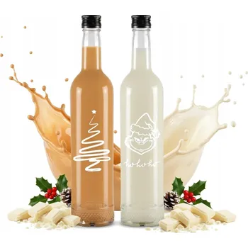 Láhev Láhev na likér, Likéry , KŘIŠŤÁL 500ml s potiskem 0,5l